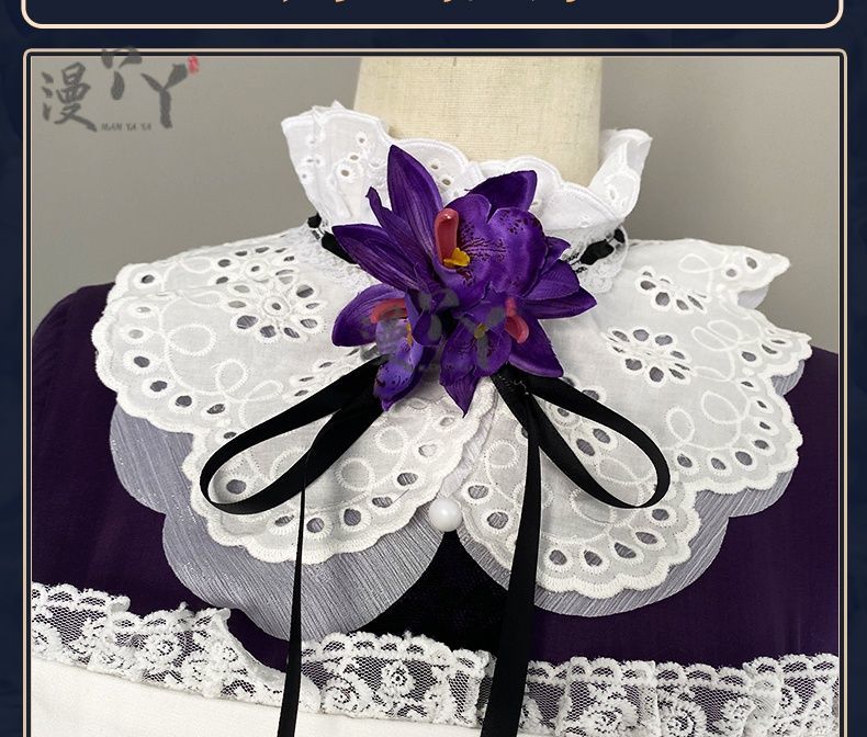 Game Reverse:1999 Tuesday Christine Cosplay Costume St. Pavlov Foundation Deep Purple Maid Dress Woman Sexy Cute Party Suit