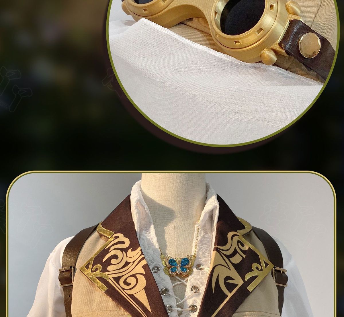 Identity V Melly Plinius Entomologist The Flower Of The Wilderness QiZhen Fashion Game Suit Cosplay Costume Halloween