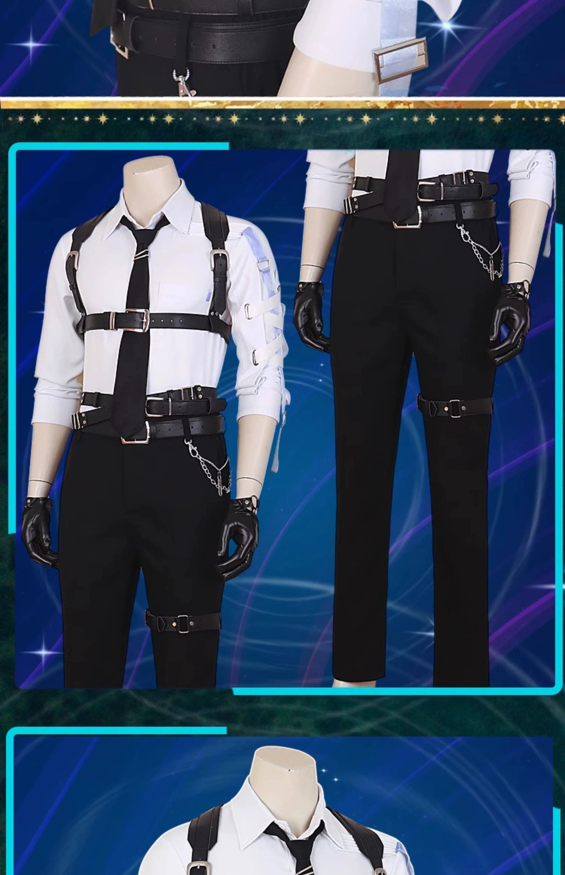 Game Love and Deepspace Sylus/Xavier/Zayne/Rafayel Cosplay Costume Women Men Shirt Pants Halloween Costume Role Play Clothing