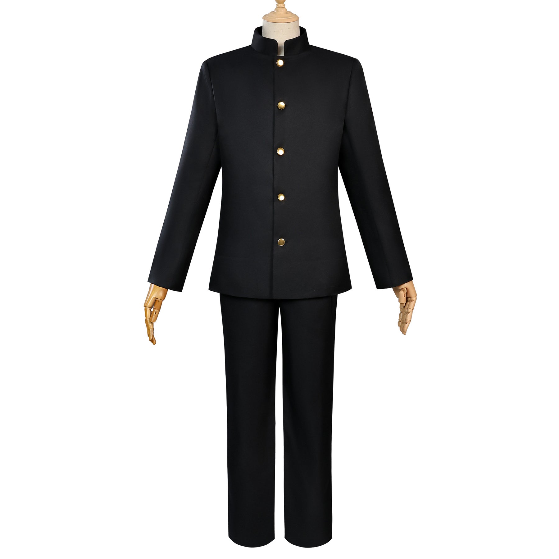 Anime GinpachiSensei Comic Con Gintama Shimura Shinpachi Costume Dk Shcool Suit Glasses For Man Halloween Christmas