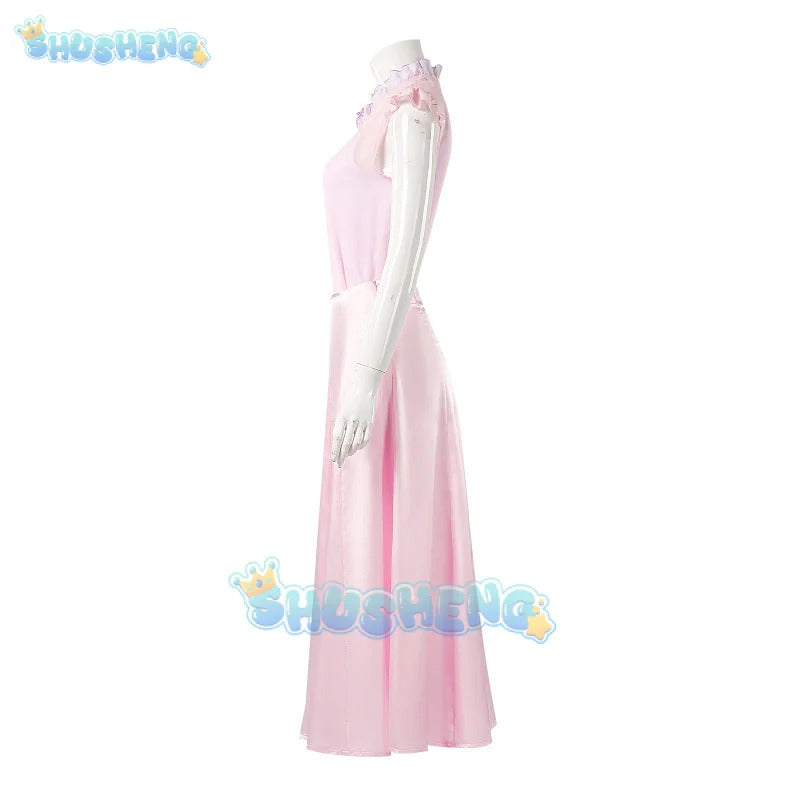 Glinda wicked cosplay costume disguise for adult women pink dress CTX female dresses fantasy outfit Halloween carnival suit