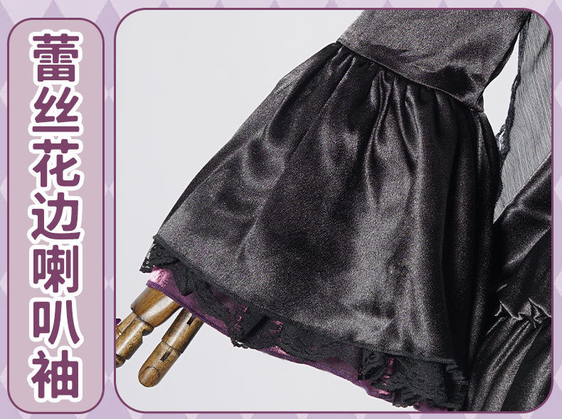 Akemi Homura Black Dress Anime Puella Magi Madoka Magica Cosplay Costume Lolita Dress Party Suit Halloween Uniform