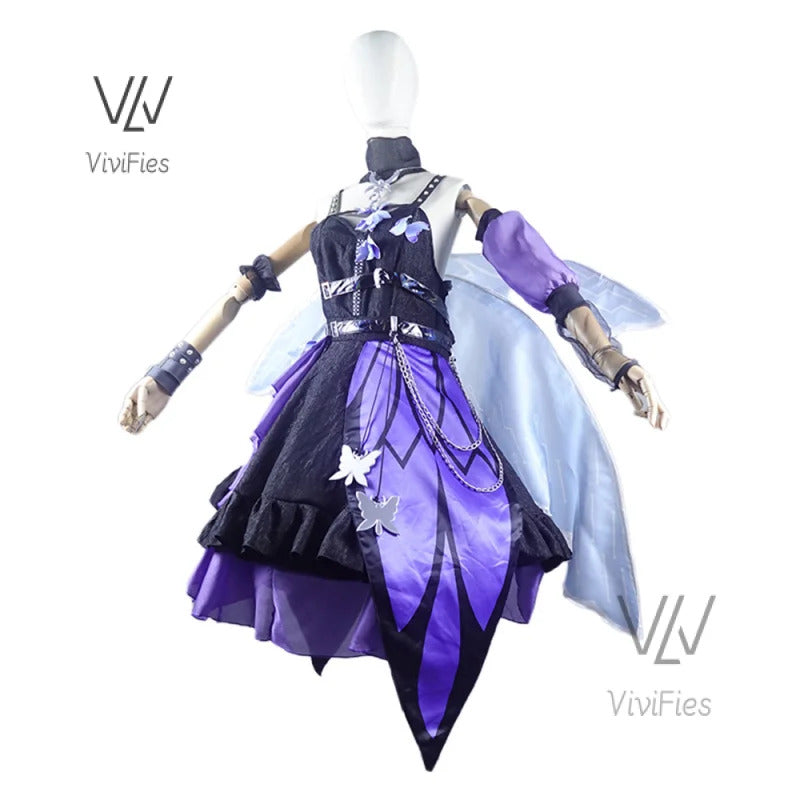 Luo Tianyi Cosplay Costume Singer Cosplay DOKIDOKI-SR Women Cute Costume Dress Luo Tianyi AI Cosplay