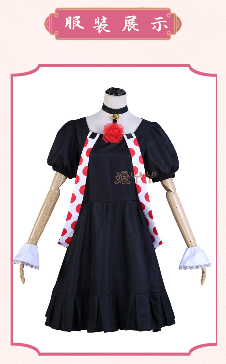 Anime Tokyo Ghoul Juuzou Suzuya Cosplay Dress Costume Halloween Suit For Women Men Outfit Carnival Party Wig Accessories