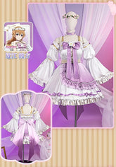 LoveLive! Konoe Kanata Yuki Setsuna Emma Verde Tennouji Rina Mifune Shioriko Osaka Shizuku Cosplay Costume Halloween dress set
