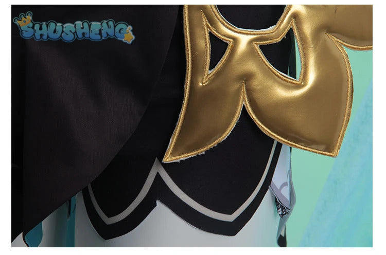 Game honkai: Star rail lingsha cosplay anime women fashion costume role play clothing Halloween carnival outfit full set