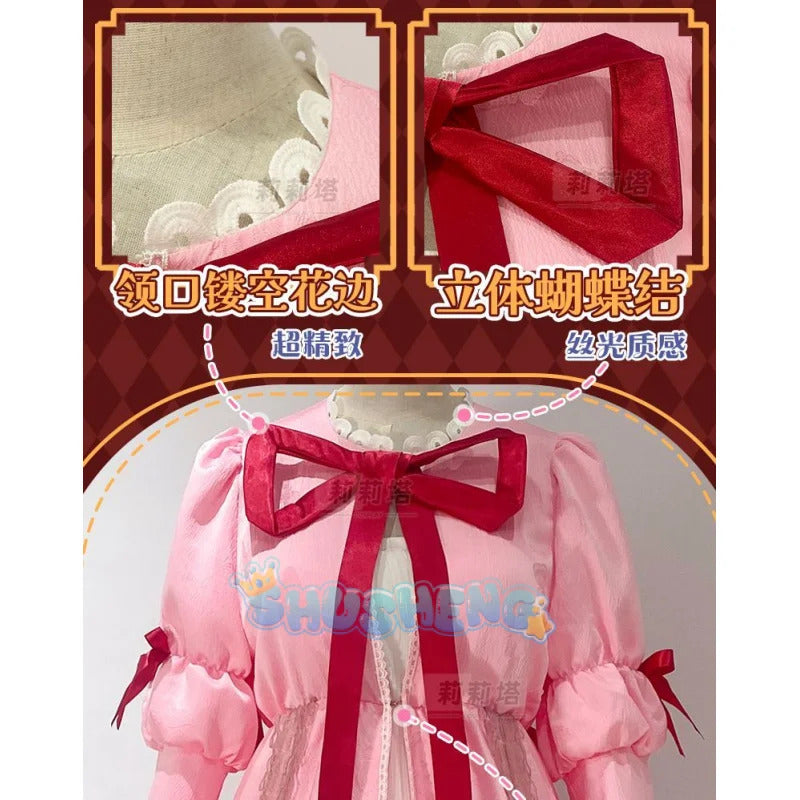 Anime Rozen Maiden Hinaichigo Souseiseki Cosplay Costume Halloween Carnival Sweet and Cute Lolita Dress and Accessories Girl Set