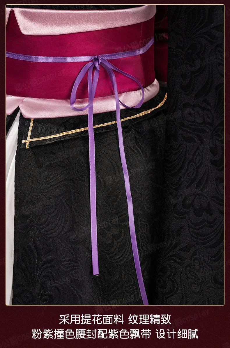 New Unbreakable Machine-Doll Yaya cosplay costume Halloween Party Sweet Woman Kimono Dress Headwear Socks Props Wig Uniform Set