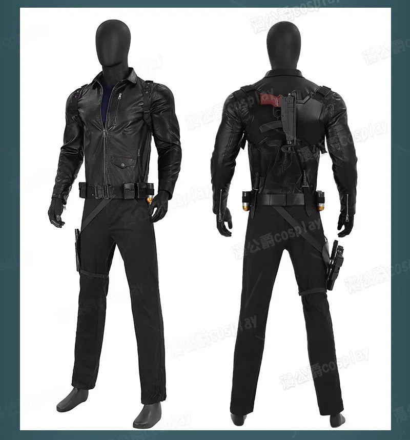 Thunderbolts Winter Soldier Cosplay Costume Uniform Halloween Carnival Party Christmas Play Role Clothes Clothing