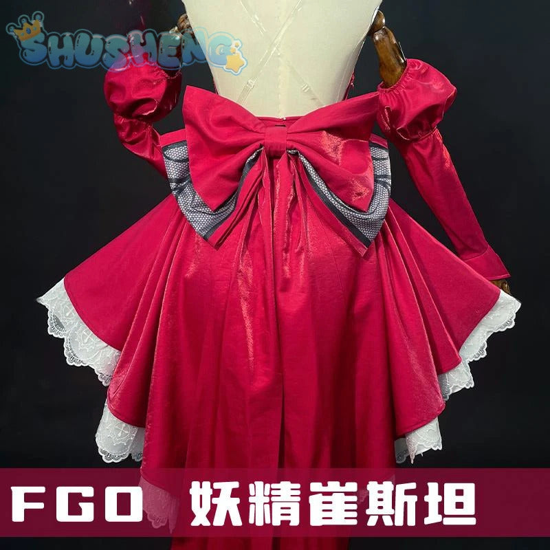 Fairy Knight Tristan Baobhan Sith FGO Cosplay Fate Grand Order Costume Gorgeous Princess Dress Accessories Halloween Uniform