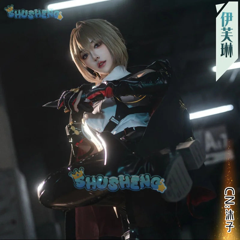 Zenless Zone Zero Evelyn Chevalier Cosplay Costume Agony's Embrace Uniform Halloween Carnival Party Christmas Play RoleClothing