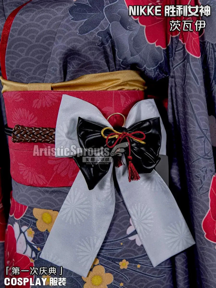NIKKE:The Goddess of Victory Zwei Cosplay Costume Halloween party new kimono dress accessories props wig woman uniform set