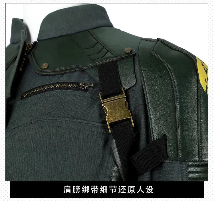 Movie Thunderbolts Yelena Belova Cosplay Costume Superhero Jumpsuit Halloween Party Uniform Accessories Props Complete Set