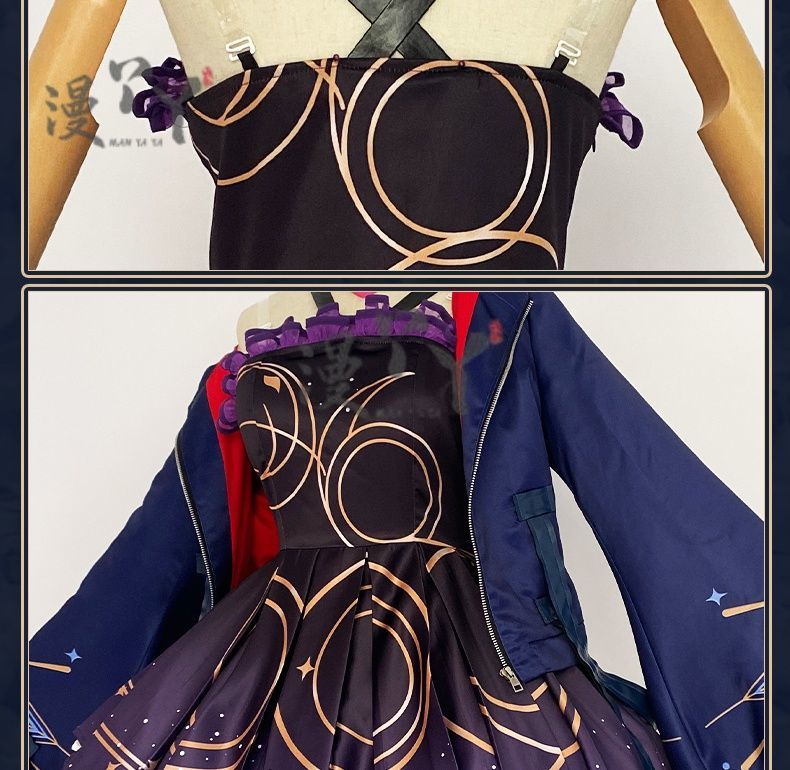 Game Honor of Kings Cos ShaoSiyuan Cosplay Costume Wig wide sleeves Sexy slim women Halloween
