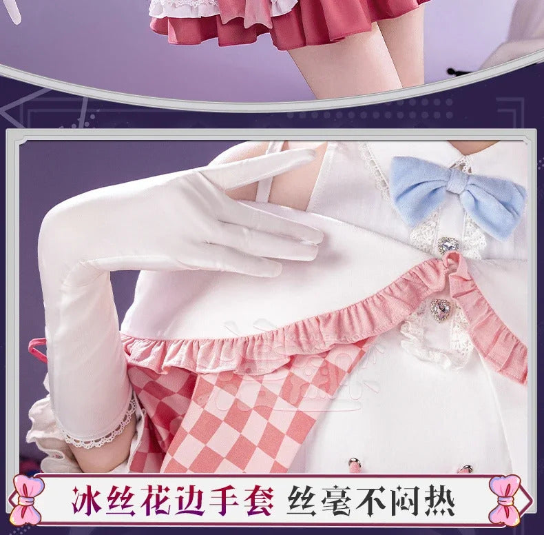 Girls Band Cry Nina 486 Tomo Hina Cosplay Costume Uniform Halloween Carnival Party Christmas Play Role Clothes Clothing