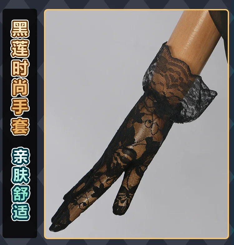 Code Geass cosplay C.C. New Halloween carnival sexy black evening dress party dress accessories prop C.C. A set of women