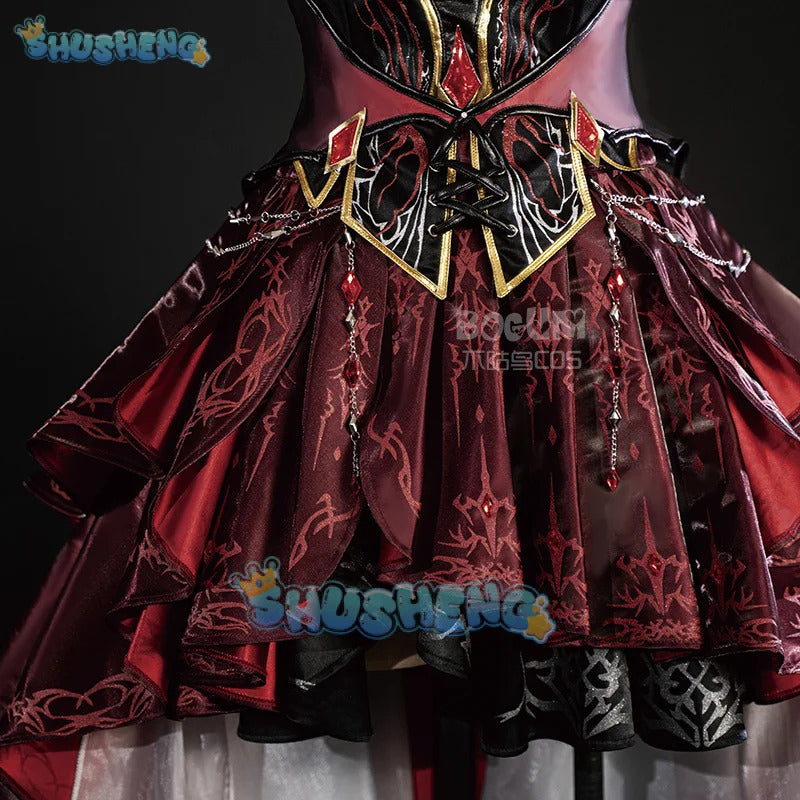 Shusheng-Love and Deepspace Heroines Cosplay Costume Abysm Sovereign Dress New Combat Outfit Hunter Uniform Halloween Women Girls