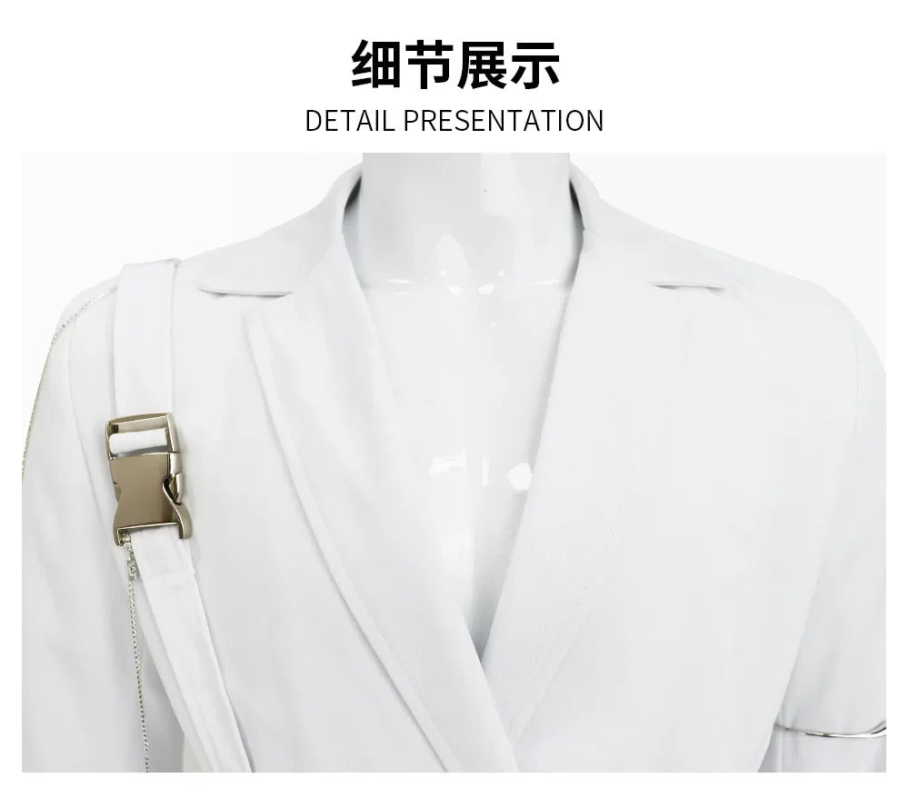 Anime ALIEN STAGE Luka Resemblance Waist Cutout Blazer Blink Gone Costume Cosplay Wig Performance Outfit Men Idol Party Clothes