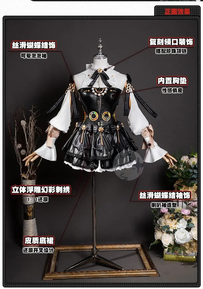 Zenless Zone Zero Astra Yao Cosplay Costume Under the crystal lamp Uniform Halloween Carnival Party Christmas Play Role Clothing