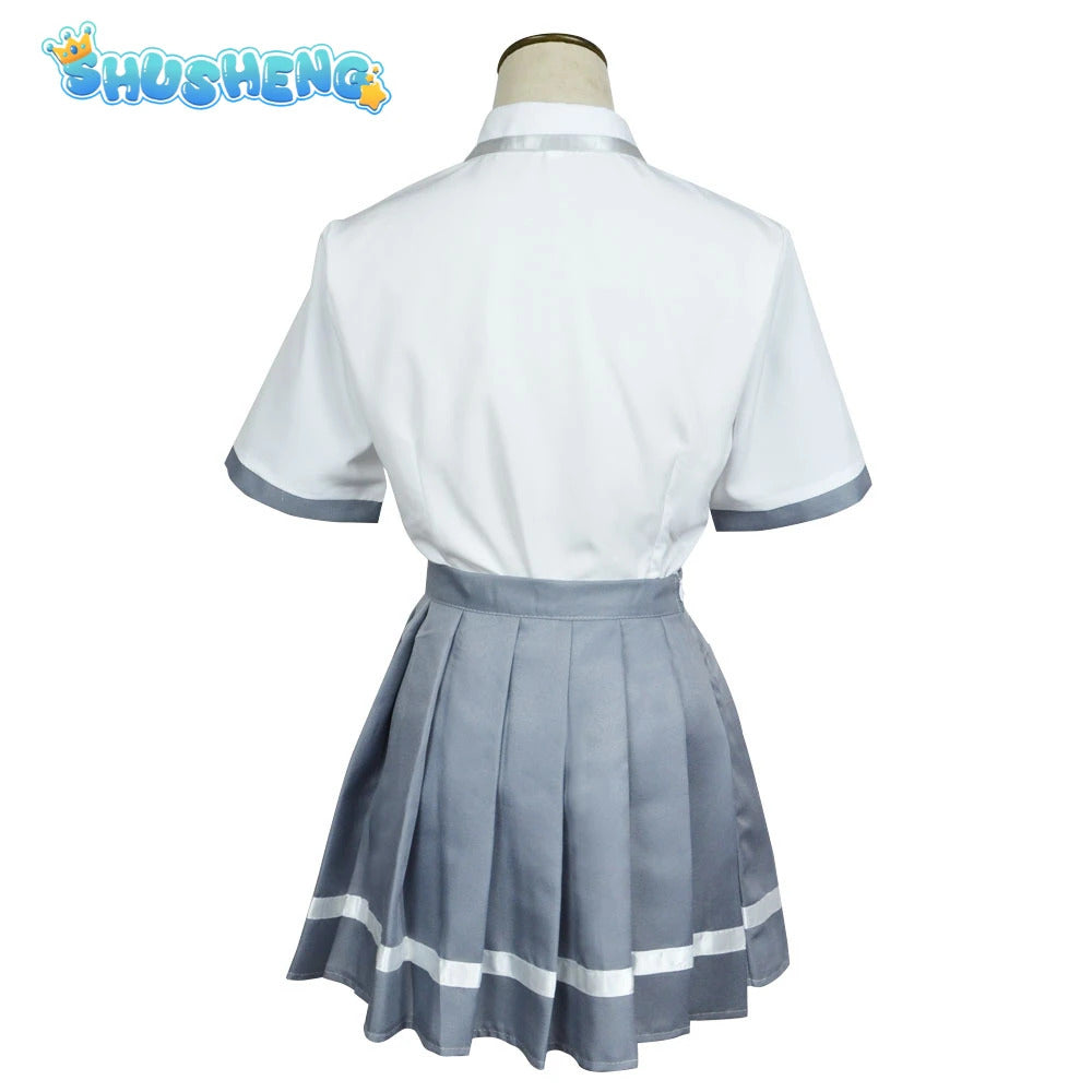 Anime Makeine Too Many Losing Heroines Anna Yanami Cosplay Costume Chika Komari JK Skirt Lemon Yakishio Halloween for Women