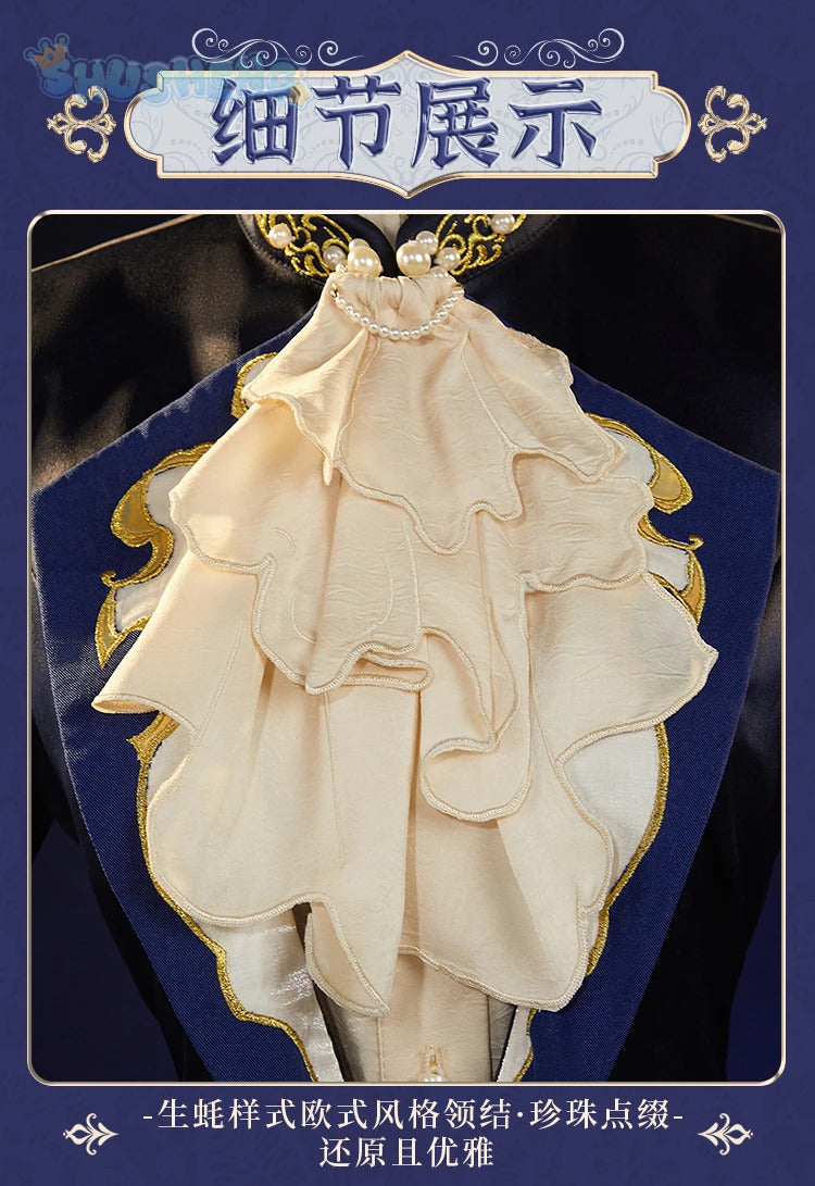 Anime Black Butler Cosplay Ciel Phantomhive Oyster oysters Costume Gothic style dress accessories Halloween party women uniform