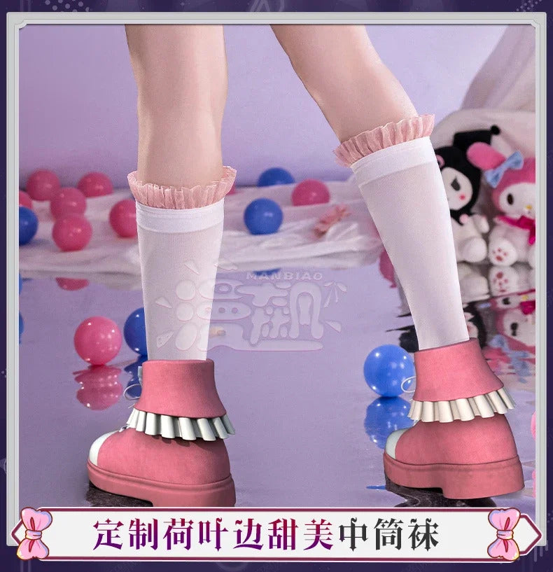 Girls Band Cry Nina 486 Tomo Hina Cosplay Costume Uniform Halloween Carnival Party Christmas Play Role Clothes Clothing