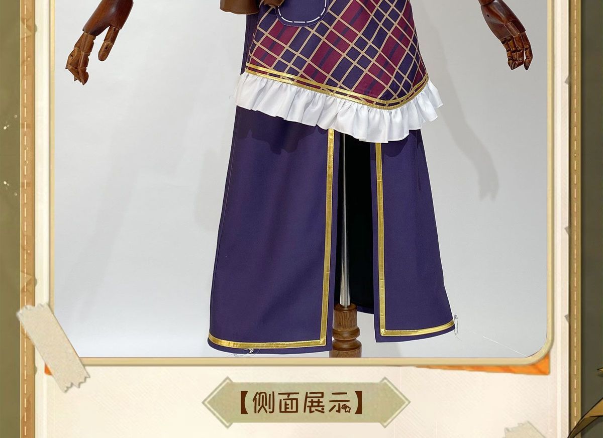 Identity V Cos Demi Bourbon Mixologist Cosplay Costume Survivor Woman Halloween Party Set Comic-Con Disguise Tower of Lvory