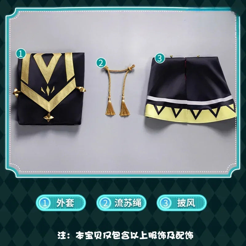 The Secret of the Silent Witch Monica Everette Cosplay Costume Uniform Halloween Carnival Party Christmas Play Role Clothing