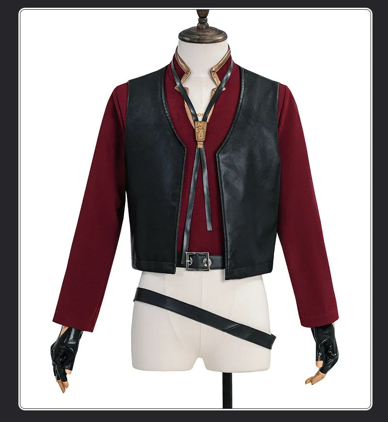 Final Fantasy XIV Lucian Prince's Attire Cosplay Costume Seneschal Prince Set Uniform Halloween Carnival Party Clothing