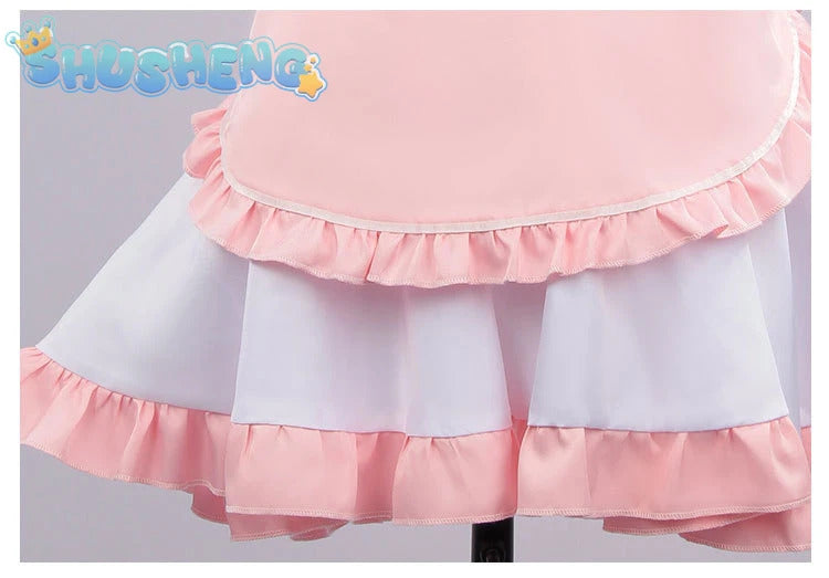 Anime Roshidere Alya Alisa Mikhailovna Kujou Cosplay Maid Costume Wig Yuki Suou Dress Maid Skirt Ayano Kimishima Halloween Women