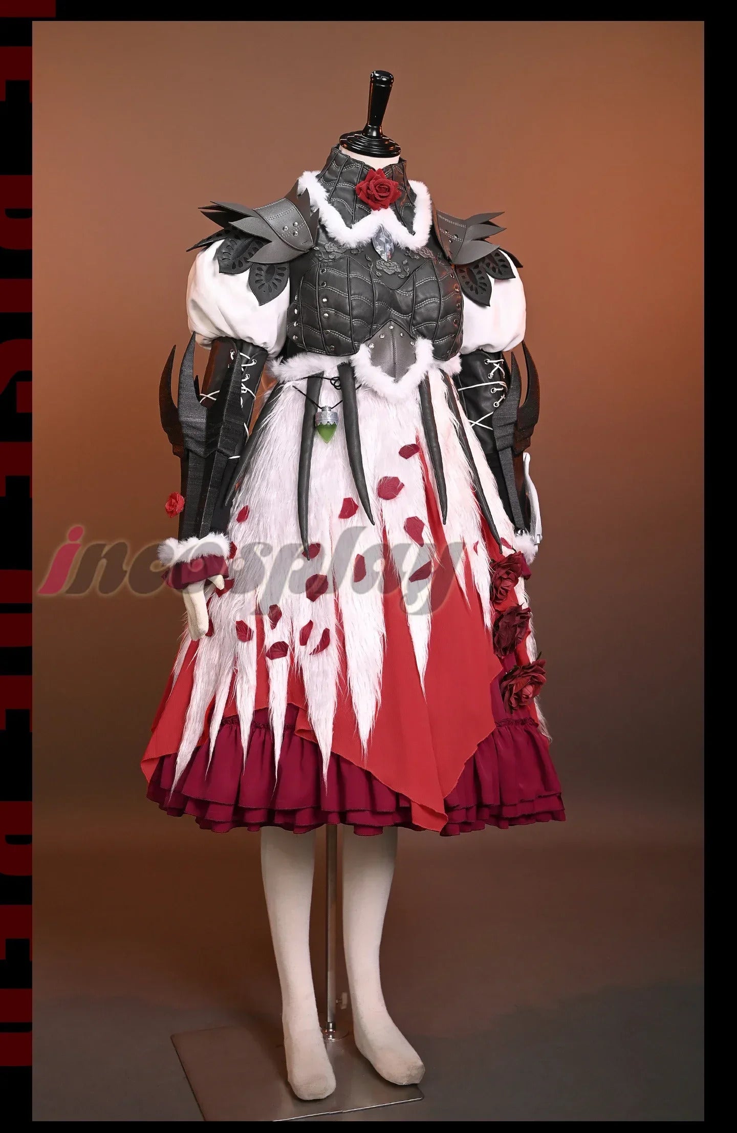 Monster Hunter Wilds Spiny Spider Lala Barina Cosplay Costume Full Set Uniform Props Accessories Women Halloween Carnival Party