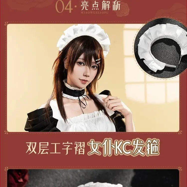 Ayuzawa Misaki Cosplay Costume Kaichou wa Maid-sama!Uniform Halloween Carnival Party Christmas Play Role Clothes Clothing
