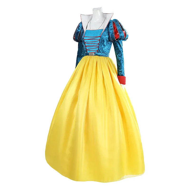 New Movies of 2025 Snow White cosplay Costume Adult and Child Sizes Fairy Tale Sweet Princess Dress Halloween Ball Woman Uniform