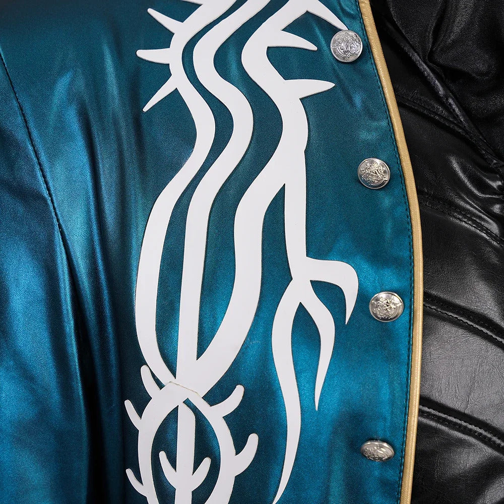 Game Devil May Cry Vergil Cosplay Costume Uniform Halloween Carnival Party Christmas Play Role Clothes Clothing for Men
