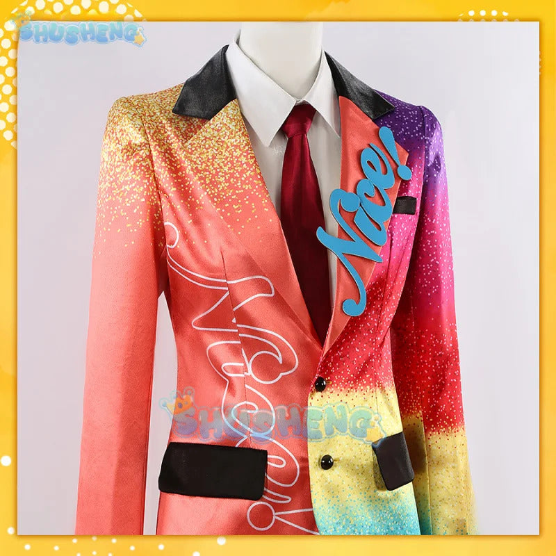 Ensemble Stars Nice Arneb Thunder Cosplay Costume Colorful Suits Uniform Hallowen Carnival Party Play Role for Women Men