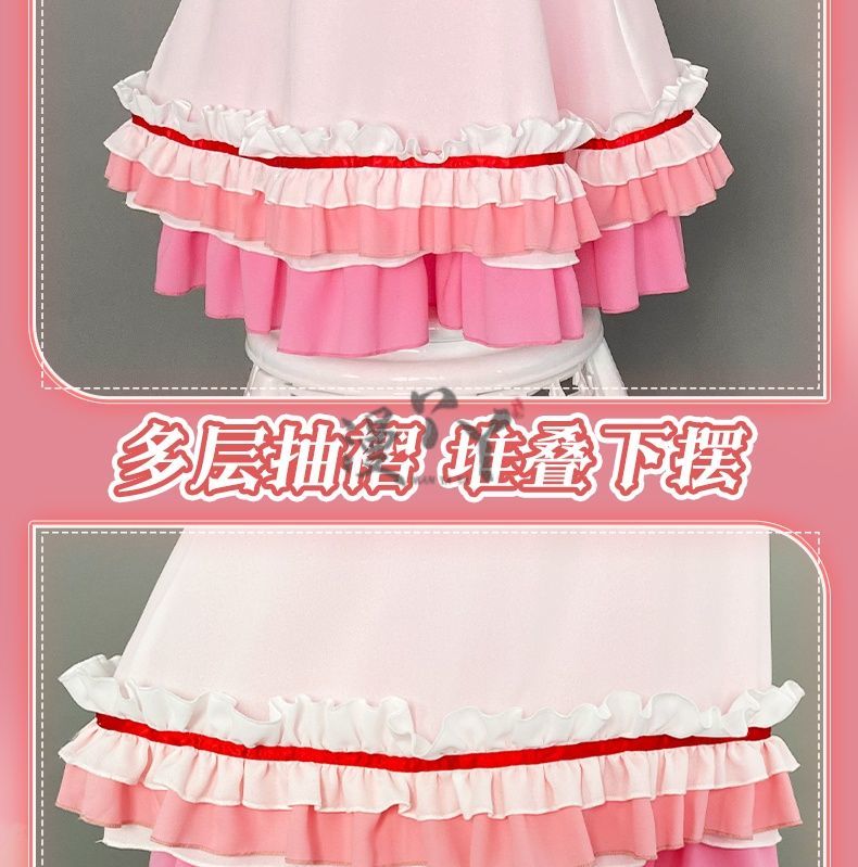 Anime Yosuga No Sora Kasugano Sora Cosplay Costume Girl Sweet Lolita Dress Pajamas Summer Nightgown Ruffle Nightwear Clothes