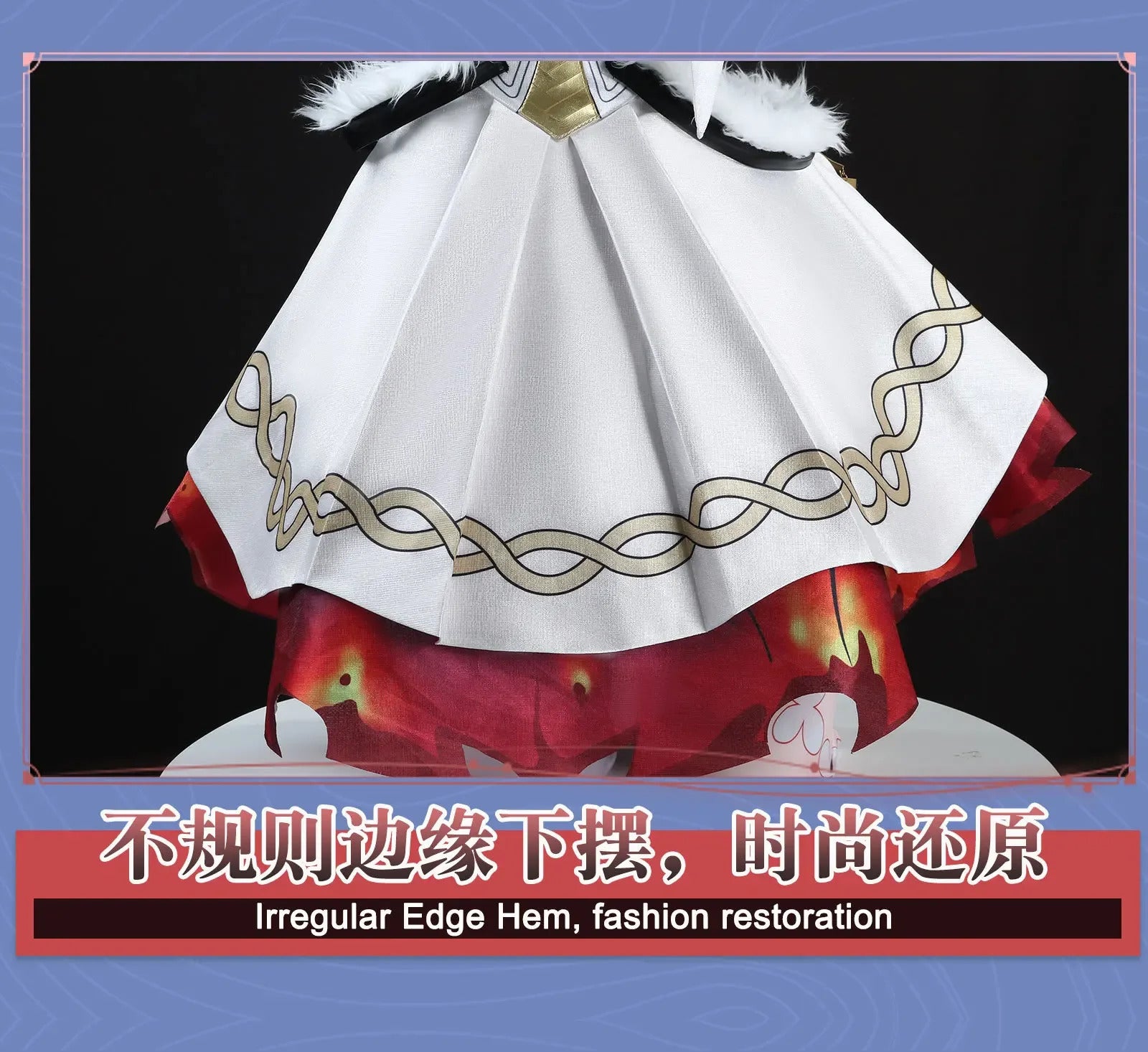 Wuthering Waves Camellya Cosplay Costume Wig Dress Earrings Rings Headwear Black Shores Jinzhou Halloween Party for Women Props