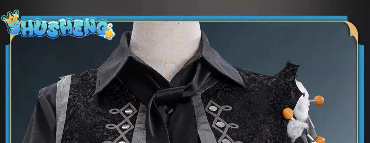 Identity V Matthias Czernin Puppeteer Game Suit Handsome Uniform Cosplay Costume Halloween Party Role Play Outfit Men