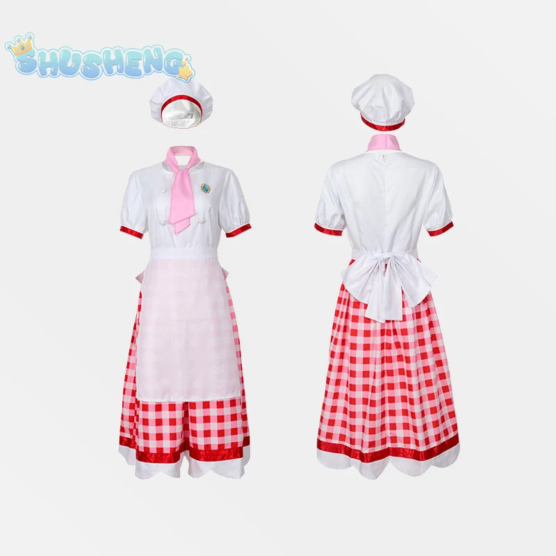 Princess Peach Pastry Chef cowboy ninja Swordsman detective kung fu cosplay Showtime! Costume Party Christmas Woman Man outfit