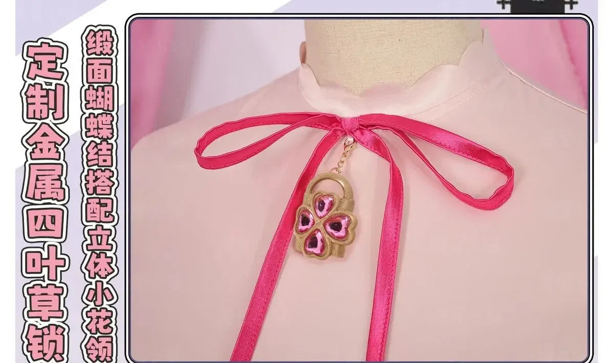 Shugo Chara Hinamori Amu Cosplay Costume Uniform Halloween Carnival Party Christmas Play Role Clothes Clothing for Women