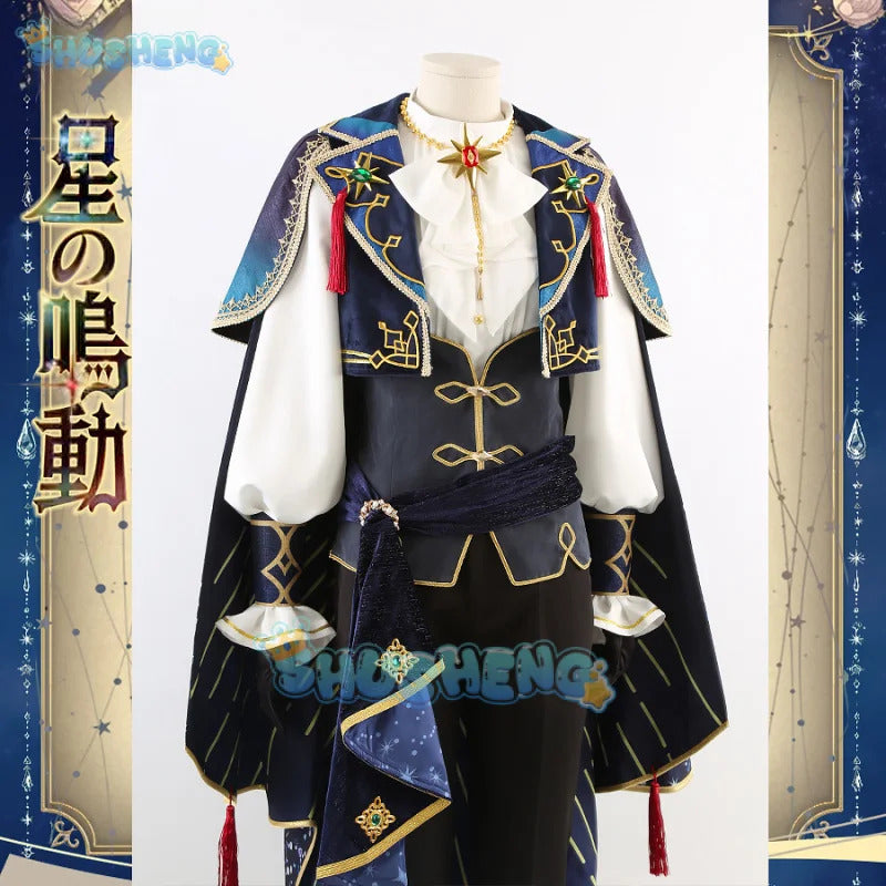 Ensemble Stars Starry Symphony Kagehira Mika Itsuki Shu Cosplay Costume Uniform Halloween Carnival Party Christmas Play Role