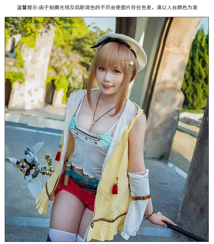 Game Atelier Ryza: Ever Darkness & the Secret Hideout Reisalin Stout Cosplay Costume Uniform Halloween Carnival Party Clothing