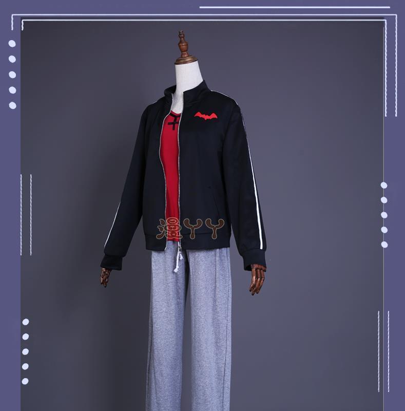 Virtual YouTuber Kuzuha Cosplay Costume Nijisanji Vtuber Aleksandr Lagusa Gamers Vampire Sasha Virtual Anchor Clothing