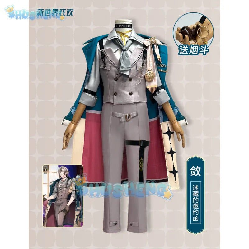 Shusheng Nu: Carnival Rei Men Cosplay Costume Cos Game Anime Party Uniform Hallowen Play Role Clothes Clothing