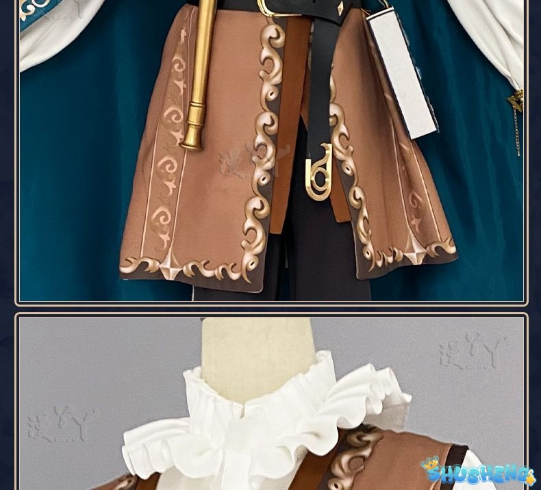 Game Identity Ⅴ Luchino Diruse Professor Cosplay Costume Poet New Skin Fashionable Uniform Man Halloween Party Suit