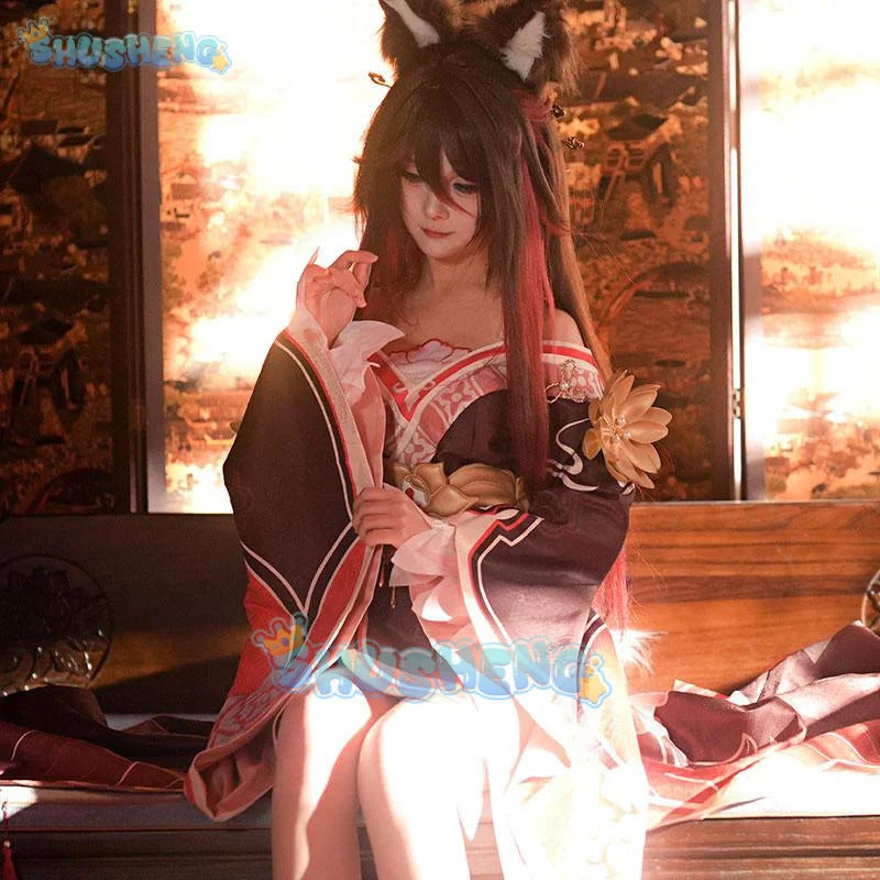 Honkai: Star Rail Tingyun Fugue Cosplay Costume Uniform Halloween Carnival Party Christmas Play Role Clothes Clothing for Women