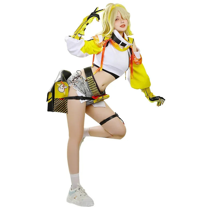 Shusheng-R NIKKE:The Goddess of Victory Elegant Cosplay Elegg Costume Coat waist bag shorts gloves belt accessories Halloween sweet set