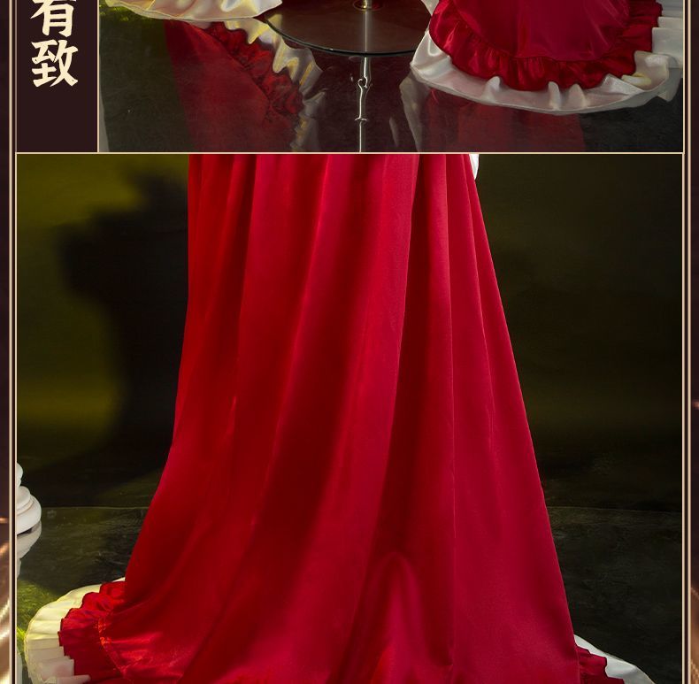 Identity V Archduchess Bloody Queen Marie Cosplay Costume For Halloween Christmas Party Mary Archduchess Role Play Comic Dress