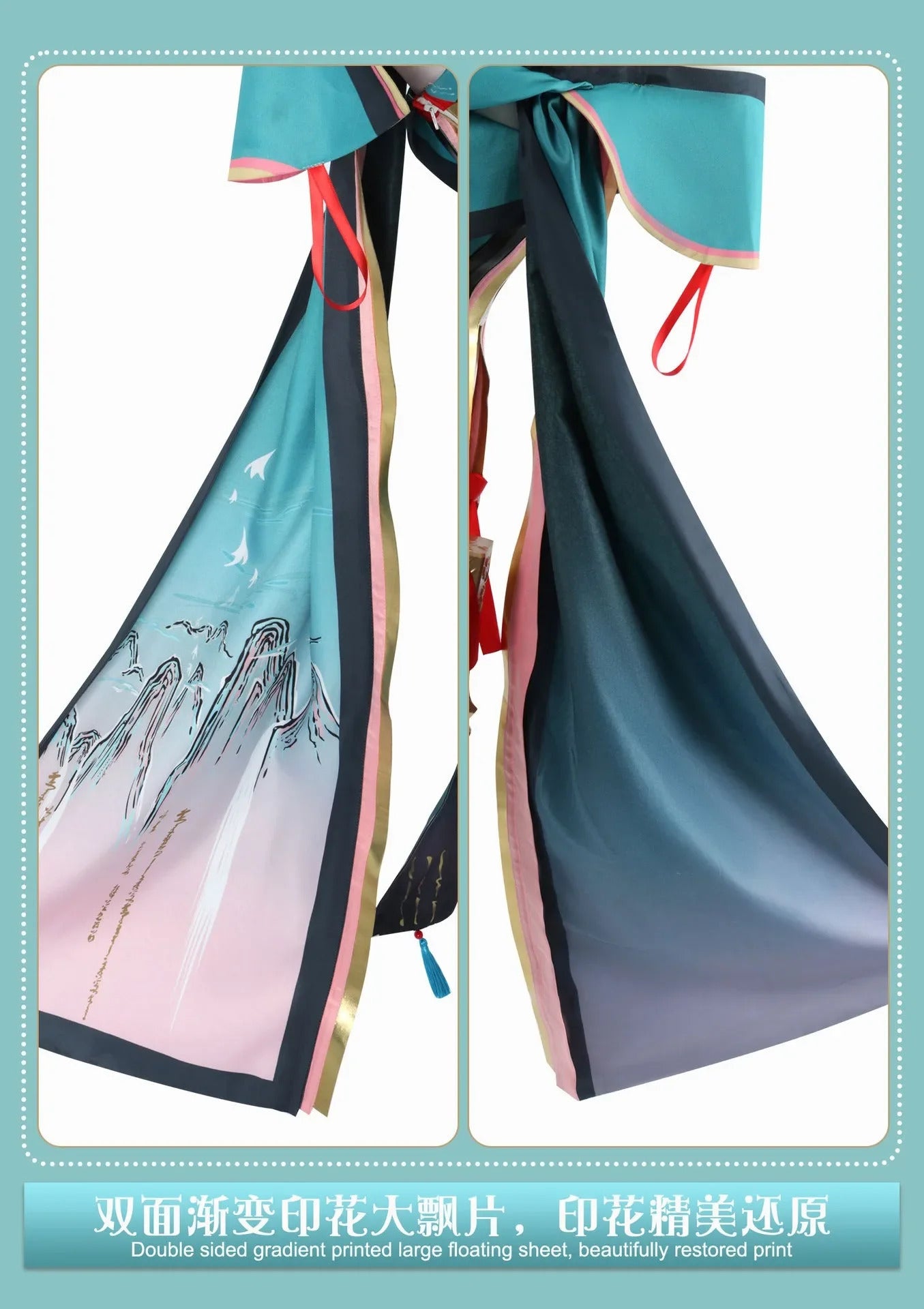 Shusheng wuthering waves Zhezhi cosplay costume wig dress uniform earrings headwear glasses Jinzhou Halloween party women props