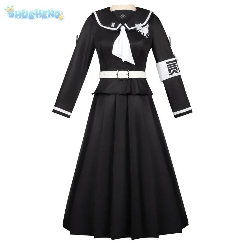 Amemiya Darumi Sizuhara Hiruko Sumino Takumi Omokage Yugamu The Hundred Line -Last Defense Academy cosplay Halloween costume set